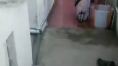 Flashing to neighbor desi aunty