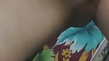 Husband shoots his wife’s Tamil sex video while fucking her