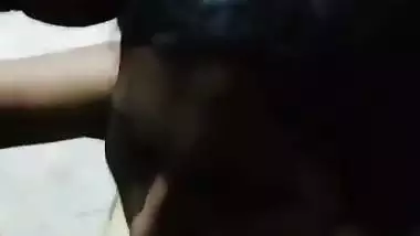 Dusky Tamil MILF wet pussy fucking after blowjob