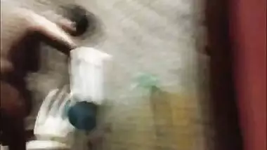 Tamil wife bathing caught on camera in hotel room