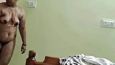 Tamil wife nude walk in bedroom caught by husband