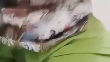 Early morning nude show with fingering of horny babe