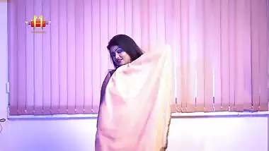 Sucharita Fashion nude saree strip video