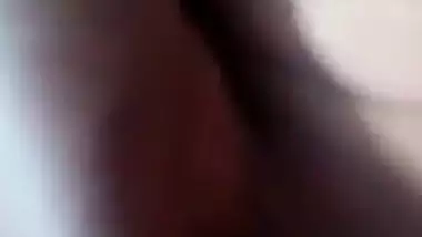 Dark skinned South Indian maid sex with house owner