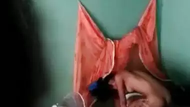 Village Young couple hot sex recorded in 2 clips merged