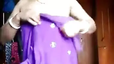 Assamese boudi exposing fully nude selfie show