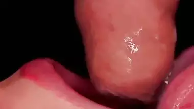 Mindblowing Indian blowjob and cum swallowing