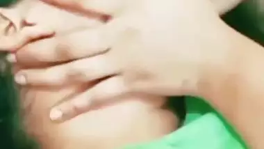 TikTok besties kissing and boobs showing romance