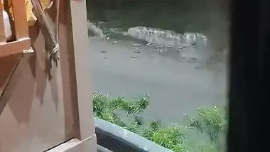 Roadside romance and sex caught by employee viral clip