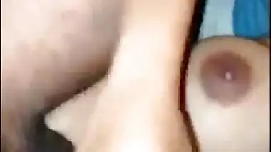 Indian cum on boobs video