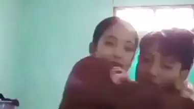 Nepali pervert fucks sister in the absence of his parents
