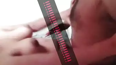 Beautiful Tamil wife riding dick selfie video viral MMS