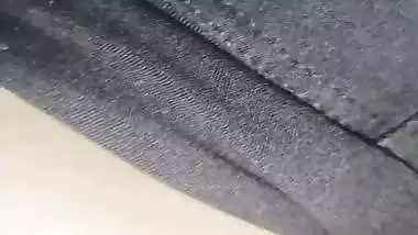 Busty milf opposes but enjoys being fingered by her Devar