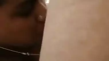 Indian xxx MMS of a Hyderabad wife sucking a dick