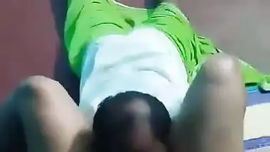 Desi porn of servent licking his mistress’s pussy