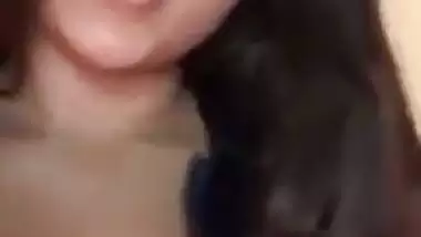 Sexy IT babe enjoys video call sex with her horny colleague