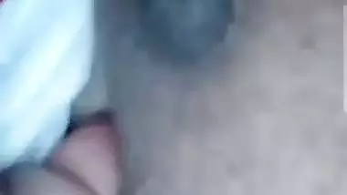 Chubby tanker wife boobs showing at night to lover