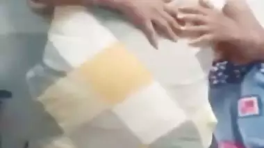 Tamil shy aunty big boobs pressing and pussy fucking