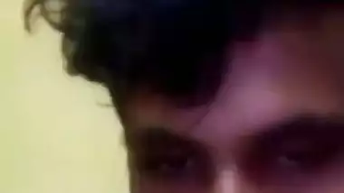 Girlfriend in saree lets boyfriend press her big boobs