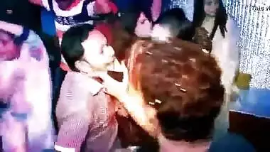 cute bangla aunty dancing in private party