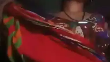 Bhabi Talking On Phone stripping and fingering MMS