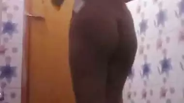 Bhabhi in bathroom baths and fingers cunt in horny mood