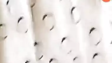 Hot desi wife recorded nude by husband