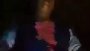 Pakistani unsatisfied aunty strips and shows nude body