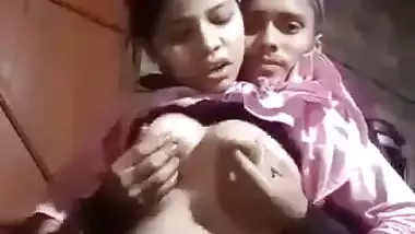 Indian Muslim cousins foreplay sex at home MMS