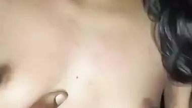 Indian wife Sarkari Farhan sucking dick of husband