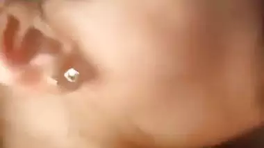 Horny girl sucks a dick deep in the Nepali sex video