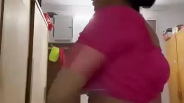 Marathi wife wearing saree after viral nude body showing