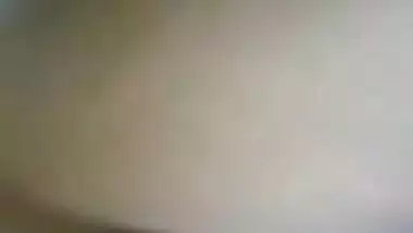 Sexy college girl showing her boobs and pussy