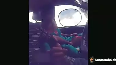 Tamil lovers car foreplay and outdoor sex