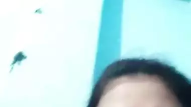 Nude show of girlfriend on video call to boyfriend