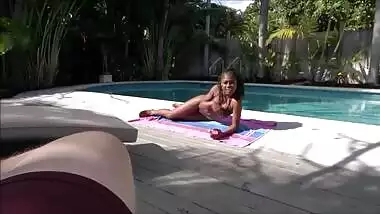 Day Off With Hot Ebony Step Sister - Hazel Grace - Family Therapy