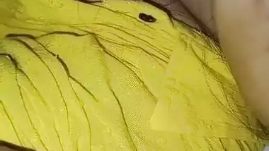 Sleeping sister boob touch by brother and nipple show