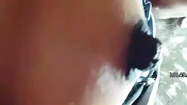 Dark nipples village wife boobs showing and viral blowjob