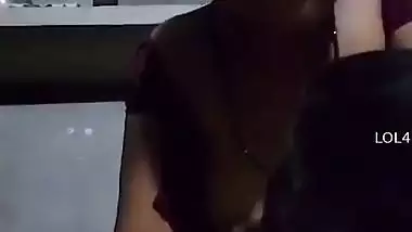 Village wife trying sex in doggy style with husband