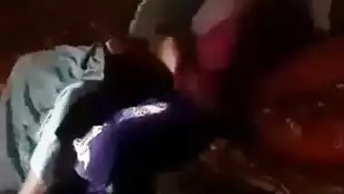 Desi xxx chudai of a dehati couple in a barn