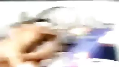 Girl holds like a python while fucking in a local sex video