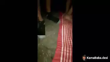 Desi girl fucked outdoor by friends video