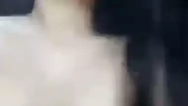 Village girl records her first sex MMS while riding a dick