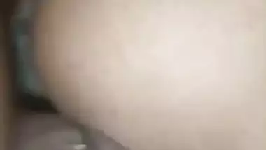 Girlfriend tight vagina fucking by boyfriend from back